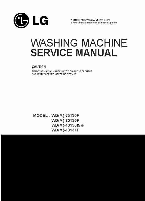 LG Electronics Washer WD(M)-65130F-page_pdf